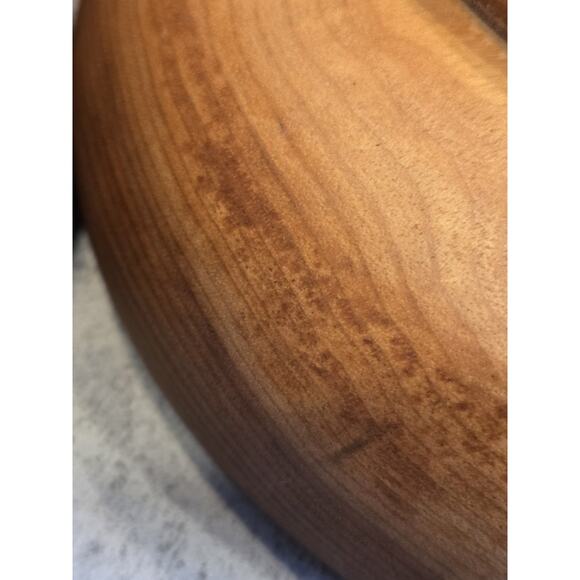 The House of Myrtlewood 6" Wooden Bowls Coos Bay Oregon USA Set of 4 EUC Handmad - Picture 10 of 15